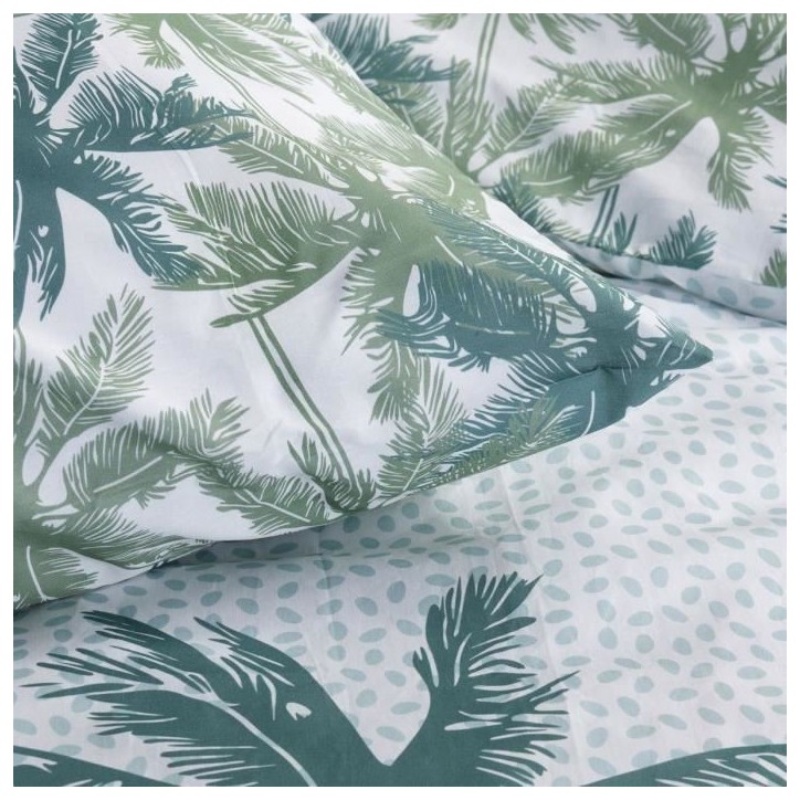 Parure de lit 2 personnes - TODAY - Sunshine 16.6 - 220 x 240 cm - 100% Coton imprimé