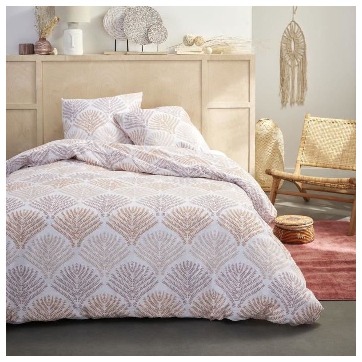 Parure de lit 2 personnes - TODAY - Sunshine 16.16 - 240 x 260 cm - 100% Coton imprimé