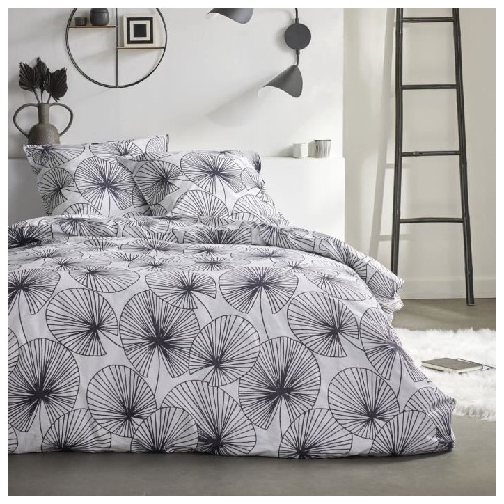 Parure de couette - TODAY - Sunshine 0.14 - 240x260cm - 2 personnes - Imprimée - Coton 57 fils