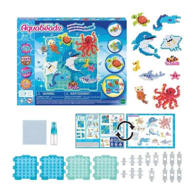 Coffret création - AQUABEADS 35046 - La vie aquatique Coffret création - AQUABEADS 35046 - La vie aquatique