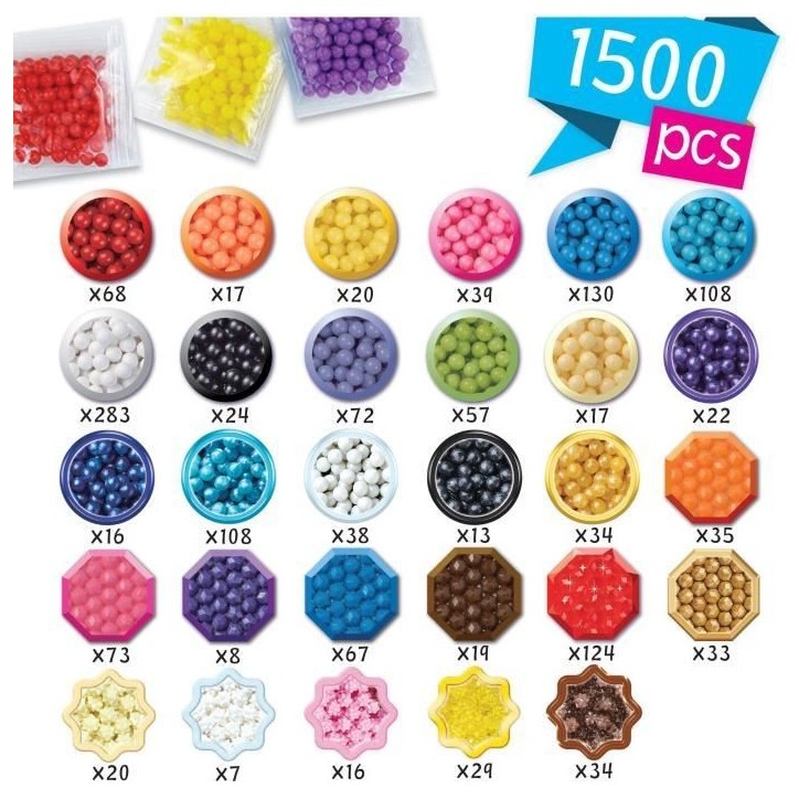 Coffret création - AQUABEADS 35046 - La vie aquatique