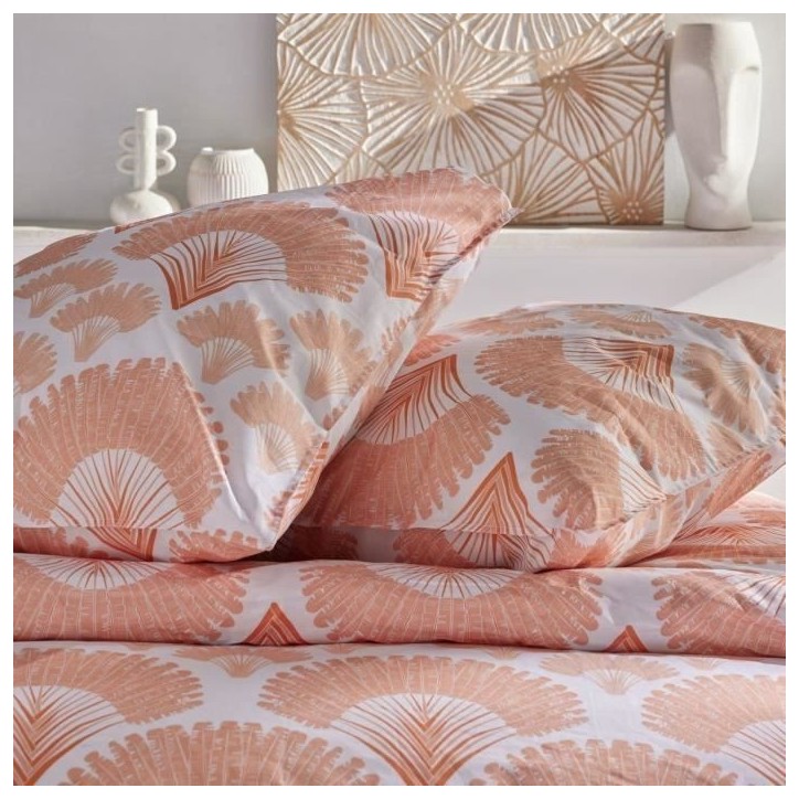 Parure de couette - TODAY - Sunshine 17.19 - 220x240cm - 2 personnes - Imprimée - Coton 57 fils
