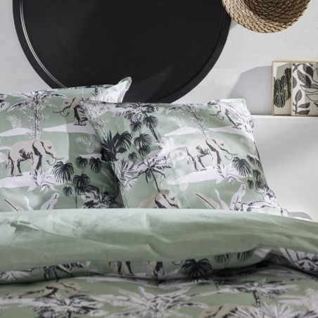 Parure de couette - TODAY - Sunshine 17.21 - 240x260cm - 2 personnes - Imprimée - Coton 57 fils