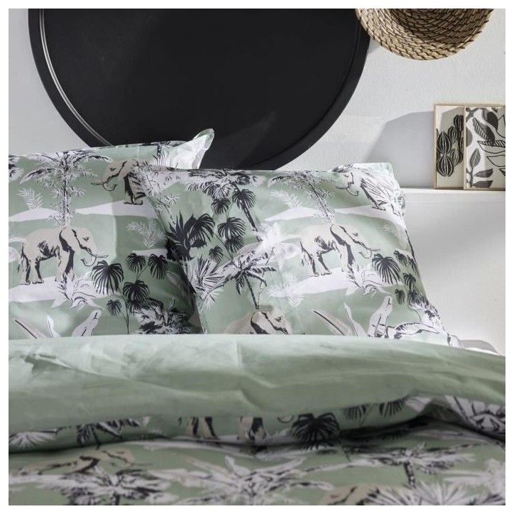 Parure de couette - TODAY - Sunshine 17.21 - 240x260cm - 2 personnes - Imprimée - Coton 57 fils Parure de couette - TODAY - Sunshine 17.21 - 240x260cm - 2 personnes - Imprimée - Coton 57 fils