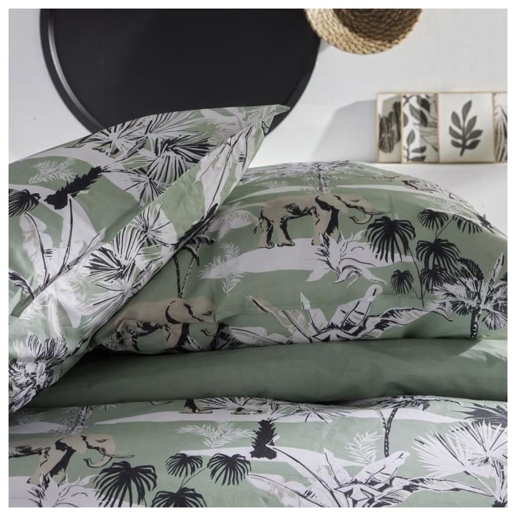 Parure de couette - TODAY - Sunshine 17.21 - 240x260cm - 2 personnes - Imprimée - Coton 57 fils Parure de couette - TODAY - Sunshine 17.21 - 240x260cm - 2 personnes - Imprimée - Coton 57 fils