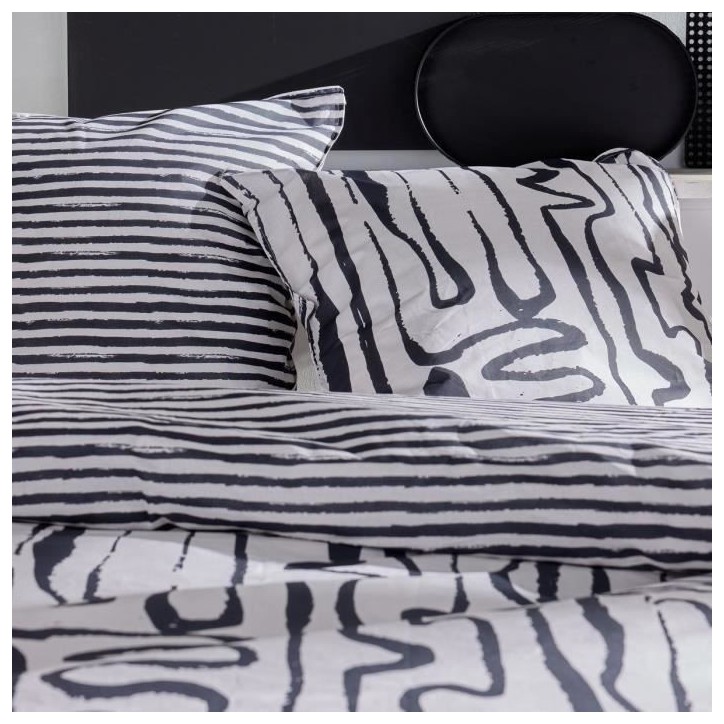 Parure de couette - TODAY - Sunshine 17.31 - 220x240cm - 2 personnes - Imprimée - Coton 57 fils