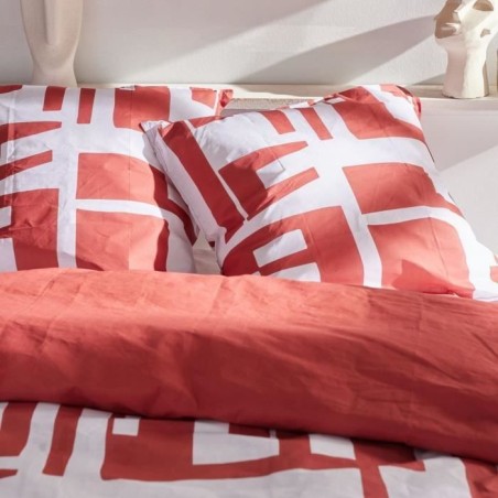 Parure de couette - TODAY - Sunshine 17.32 - 220x240cm - 2 personnes - Imprimée - Coton 57 fils