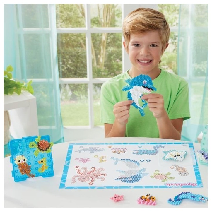 Coffret création - AQUABEADS 35046 - La vie aquatique