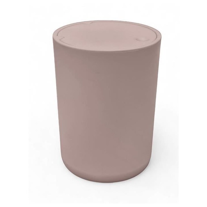 Poubelle de SDB - TODAY - UTILITY - 8,5 L - Ø 21 x x H 29 cm - Polypropylene - Pink Poubelle de SDB - TODAY - UTILITY - 8,5 L - Ø 21 x x H 29 cm - Polypropylene - Pink