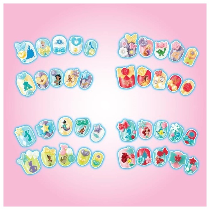 Aquabeads Le coffret de manucure des Princesses Disney, perles qui collent avec de l'eau, 35071, Des 4 ans Aquabeads Le coffret de manucure des Princesses Disney, perles qui collent avec de l'eau, 35071, Des 4 ans