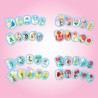 Aquabeads Le coffret de manucure des Princesses Disney, perles qui col