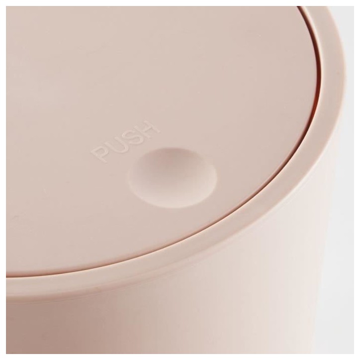 Poubelle de SDB - TODAY - UTILITY - 8,5 L - Ø 21 x x H 29 cm - Polypropylene - Pink Poubelle de SDB - TODAY - UTILITY - 8,5 L - Ø 21 x x H 29 cm - Polypropylene - Pink