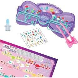 Aquabeads Le coffret de manucure des Princesses Disney, perles qui col