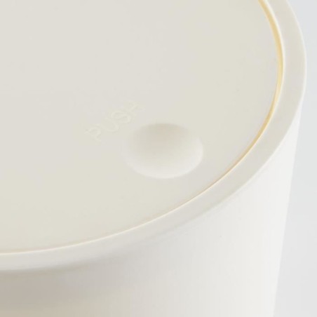 Poubelle de SDB - TODAY - UTILITY - 8,5 L - Ø 21 x x H 29 cm - Polypropylene - White