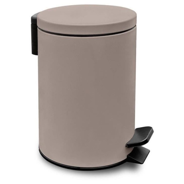 Poubelle de SDB - TODAY - UTILITY - 3 L - Ø 17 x x H 25 cm - Polypropylene - Soft Pink