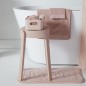 Set de douche - TODAY - UTILITY - Panier, tapis, rideau - Pink