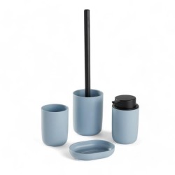 Ensemble de 4 accessoires de SDB - TODAY - UTILITY - Gobelet, distrib