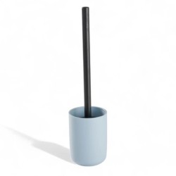 Ensemble de 4 accessoires de SDB - TODAY - UTILITY - Gobelet, distributeur savon, brosse WC - Blue
