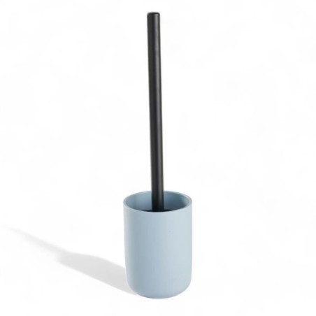 Ensemble de 4 accessoires de SDB - TODAY - UTILITY - Gobelet, distributeur savon, brosse WC - Blue