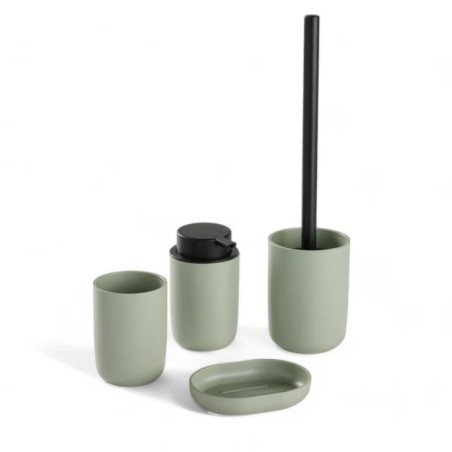 Ensemble de 4 accessoires de SDB - TODAY - UTILITY - Gobelet, distrib