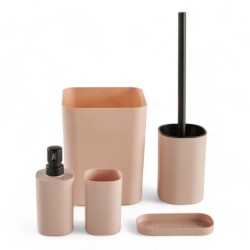 Set de 5 acc SDB - TODAY - UTILITY - Distr de savon, porte-brosse a de