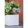 EDA Bac a fleurs carré GRAPHIT UP - 21 L - 29,5 x 29,5 x 29,5 cm - Bl