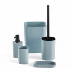 Set de 5 acc SDB - TODAY - UTILITY - Distr de savon, porte-brosse a de