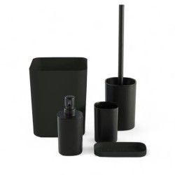 Set de 5 acc SDB - TODAY - UTILITY - Distr de savon, porte-brosse a de