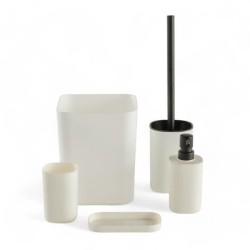 Set de 5 acc SDB - TODAY - UTILITY - Distr de savon, porte-brosse a de