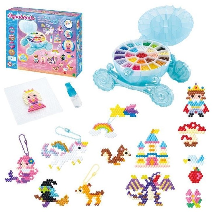 Le carrosse enchanté - AQUABEADS - 35073 - 1500 perles pour créations magiques