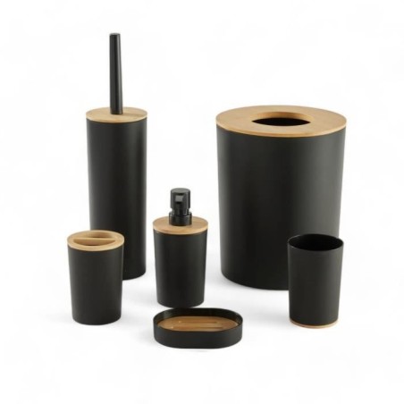 Lot de 6 acc SDB - TODAY - UTILITY - Dist savon, gobelet, porte-brosse