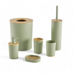 Lot de 6 acc SDB - TODAY - UTILITY - Dist savon, gobelet, porte-brosse