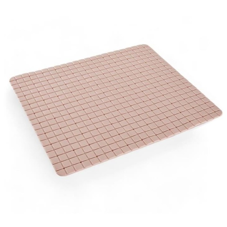 Tapis anti-dérapant baignoire ou douche - TODAY - UTILITY - 40 x 60 cm - Rectangle - Pink