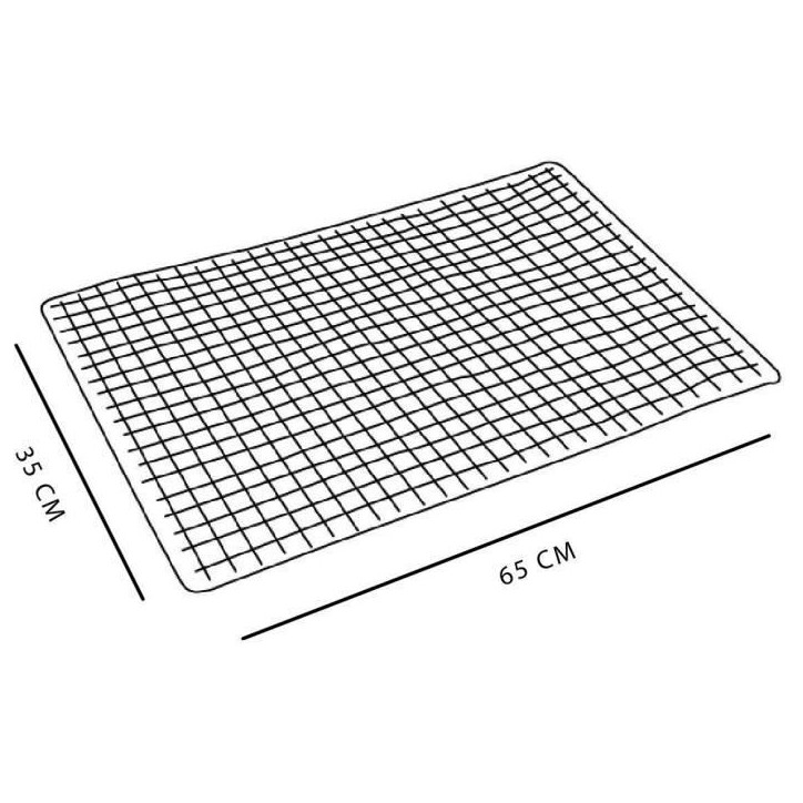 Tapis anti-dérapant baignoire ou douche - TODAY - UTILITY - 40 x 60 cm - Rectangle - Black