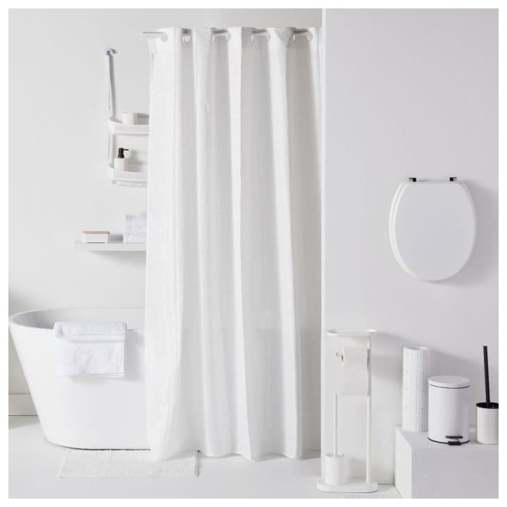 Tapis anti-dérapant baignoire ou douche - TODAY - UTILITY - 40 x 60 cm - Rectangle - White Tapis anti-dérapant baignoire ou douche - TODAY - UTILITY - 40 x 60 cm - Rectangle - White