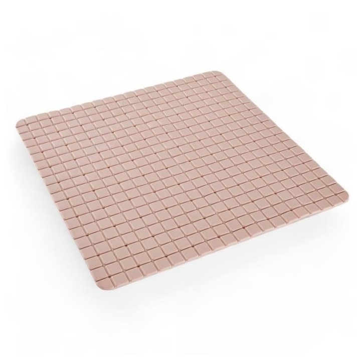 Tapis anti-dérapant baignoire ou douche - TODAY - UTILITY - 50 x 50 cm - Carré - Pink Tapis anti-dérapant baignoire ou douche - TODAY - UTILITY - 50 x 50 cm - Carré - Pink