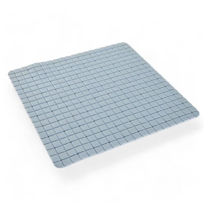 Tapis anti-dérapant baignoire ou douche - TODAY - UTILITY - 50 x 50 cm - Carré - Blue