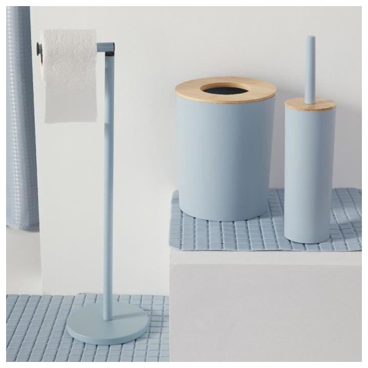 Tapis anti-dérapant baignoire ou douche - TODAY - UTILITY - 50 x 50 cm - Carré - Blue