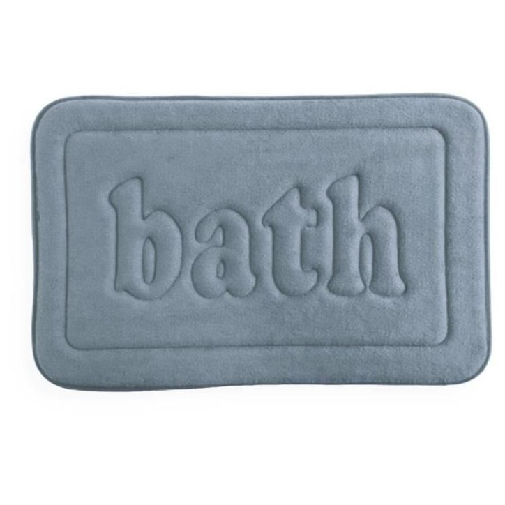 Tapis de bain mémoire de forme - TODAY - UTILITY - 40 x 60 cm - Blue Tapis de bain mémoire de forme - TODAY - UTILITY - 40 x 60 cm - Blue