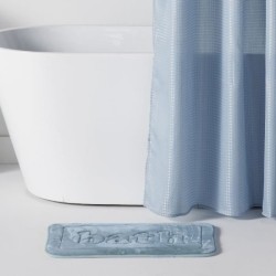 Tapis de bain mémoire de forme - TODAY - UTILITY - 40 x 60 cm - Blue