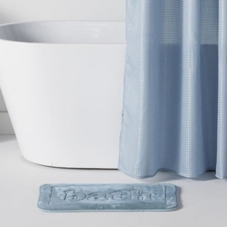 Tapis de bain mémoire de forme - TODAY - UTILITY - 40 x 60 cm - Blue