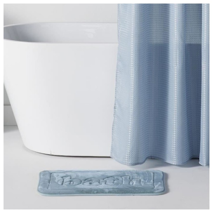 Tapis de bain mémoire de forme - TODAY - UTILITY - 40 x 60 cm - Blue Tapis de bain mémoire de forme - TODAY - UTILITY - 40 x 60 cm - Blue