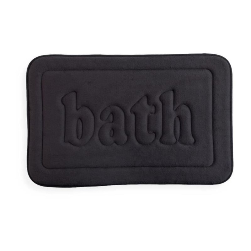 Tapis de bain mémoire de forme - TODAY - UTILITY - 40 x 60 cm - Black Tapis de bain mémoire de forme - TODAY - UTILITY - 40 x 60 cm - Black