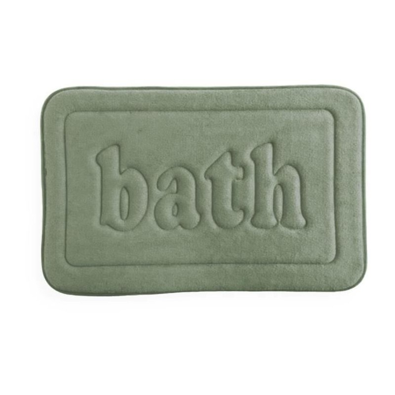 Tapis de bain mémoire de forme - TODAY - UTILITY - 40 x 60 cm - Green