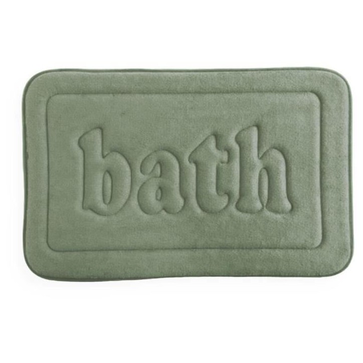 Tapis de bain mémoire de forme - TODAY - UTILITY - 40 x 60 cm - Green Tapis de bain mémoire de forme - TODAY - UTILITY - 40 x 60 cm - Green