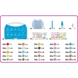 Aquabeads L'atelier d'initiation, Coffret 900 perles de 25 couleurs, p
