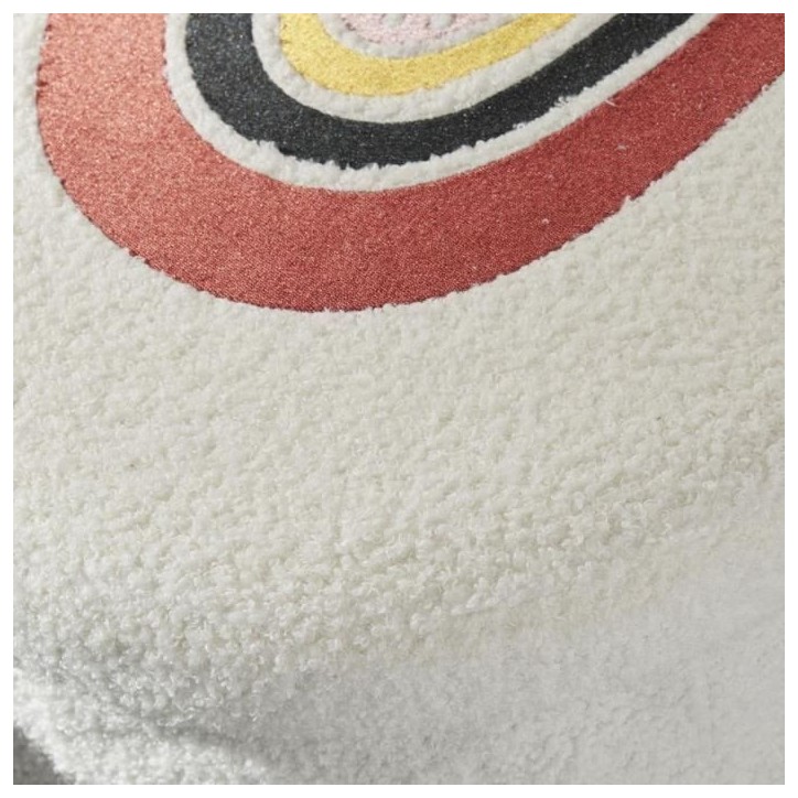 Ensemble parure de lit enfant + coffre de rangement pouf pliable - TODAY - ARC EN CIEL - 140 x 200 cm - Coton Ensemble parure de lit enfant + coffre de rangement pouf pliable - TODAY - ARC EN CIEL - 140 x 200 cm - Coton