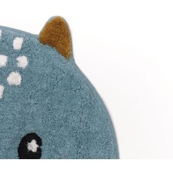 Ensemble parure de lit enfant + coussin + tapis tufté - TODAY - HYPO