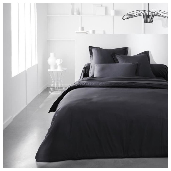 Drap housse Maison Lefebvre DH 2 pers 140x190cm Bonnet 30cm 100% coton 57 fils