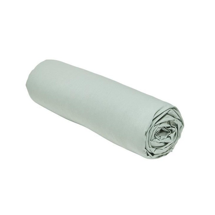 Drap housse Maison Lefebvre DH 2 pers 160x200cm Bonnet 30cm 100% coton 57 fils